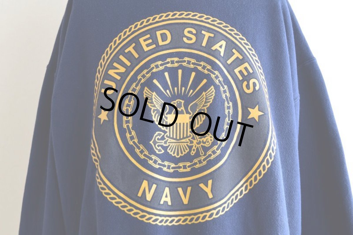 画像8: US.NAVY スウェット　 "MADE IN USA"　 表記XL  (8)