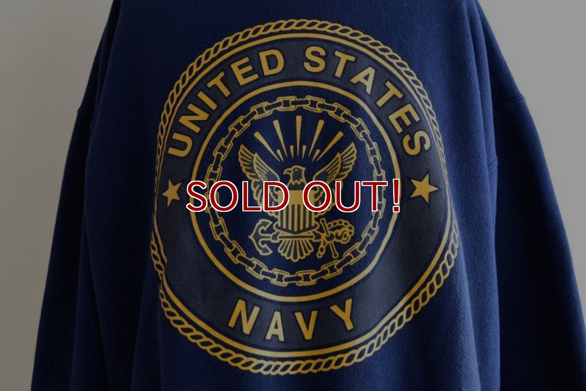 画像8: US.NAVY スウェット　 "MADE IN USA"　 表記XL  (8)