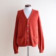 画像1: 1960-70s ALL SPORTS CASUALS モヘア混ニットカーディガン　<br>"30％ MOHAIR"　<br>表記XL<br> (1)