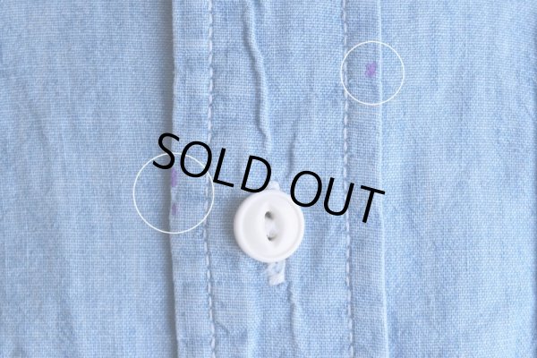 画像16: 1980-90s Polo RALPH LAUREN ガチャポケシャンブレーシャツ　 "MADE IN USA"　 表記S 