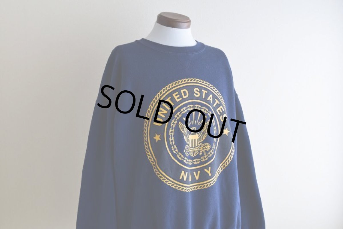 画像6: US.NAVY スウェット　 "MADE IN USA"　 表記XL  (6)