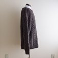 画像2: Janette Murray フィッシャーマンセーター　<br>"MADE IN SCOTLAND"　<br>実寸L<br> (2)