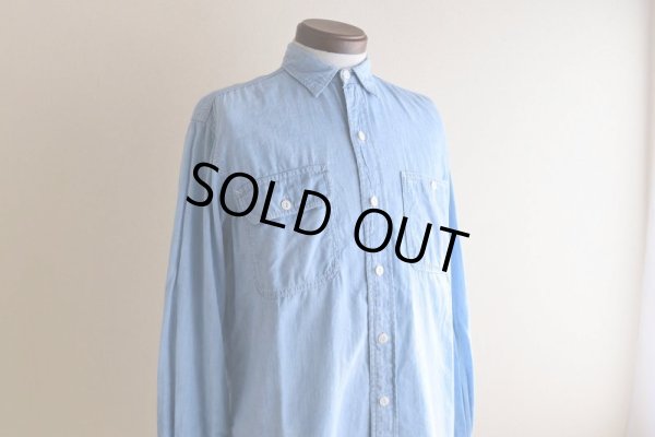 画像6: 1980-90s Polo RALPH LAUREN ガチャポケシャンブレーシャツ　 "MADE IN USA"　 表記S 