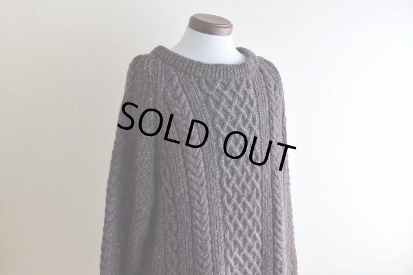 画像6: Janette Murray フィッシャーマンセーター  "MADE IN SCOTLAND"  実寸L