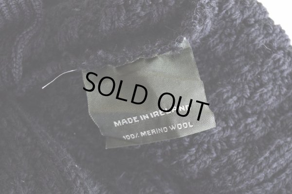 画像12: ARAN SWEATER MARKET フィッシャーマンニットカーディガン　 "MADE IN IRELAND"　 表記M 