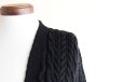 画像8: ARAN SWEATER MARKET フィッシャーマンニットカーディガン　 "MADE IN IRELAND"　 表記M 