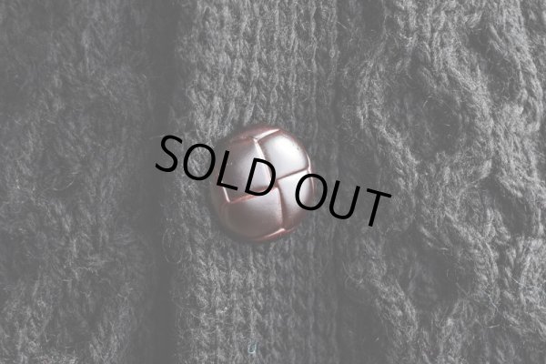 画像10: ARAN SWEATER MARKET フィッシャーマンニットカーディガン　 "MADE IN IRELAND"　 表記M 