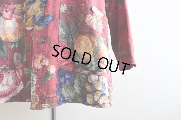 画像12: Smith&Hawken ボタニカル柄カバーオール　 "MADE IN USA"　 表記S 