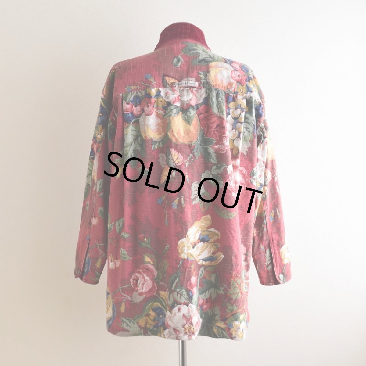 画像3: Smith&Hawken ボタニカル柄カバーオール　 "MADE IN USA"　 表記S  (3)