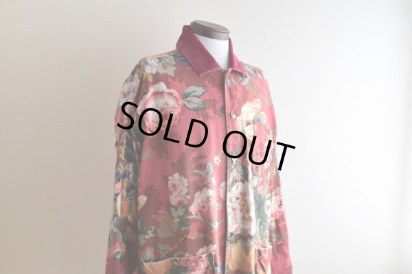 画像7: Smith&Hawken ボタニカル柄カバーオール　 "MADE IN USA"　 表記L 