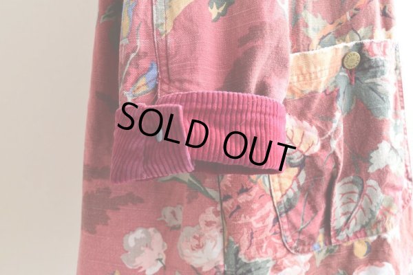 画像15: Smith&Hawken ボタニカル柄カバーオール　 "MADE IN USA"　 表記L 