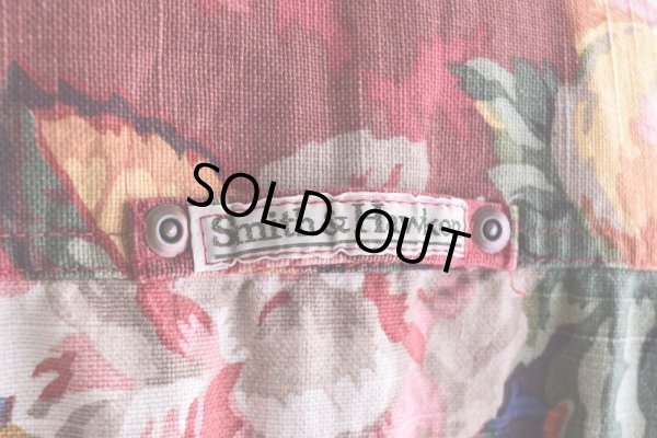 画像6: Smith&Hawken ボタニカル柄カバーオール　 "MADE IN USA"　 表記S 