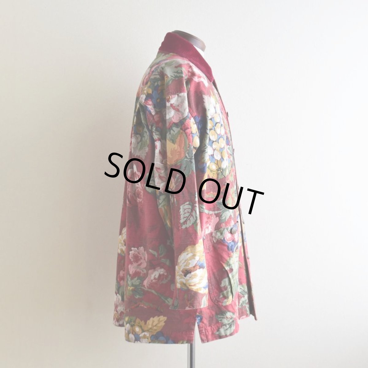 画像2: Smith&Hawken ボタニカル柄カバーオール　 "MADE IN USA"　 表記S  (2)