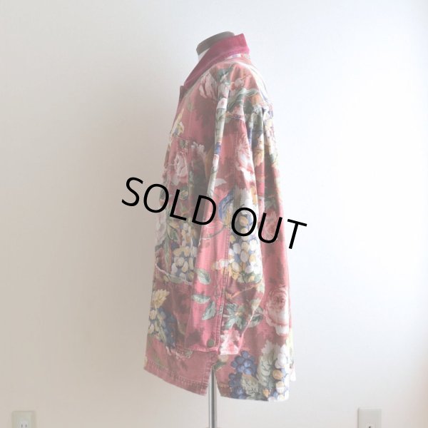 画像4: Smith&Hawken ボタニカル柄カバーオール　 "MADE IN USA"　 表記L 