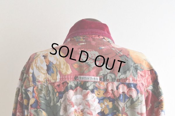 画像16: Smith&Hawken ボタニカル柄カバーオール　 "MADE IN USA"　 表記L 