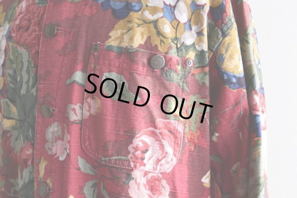 画像9: Smith&Hawken ボタニカル柄カバーオール　 "MADE IN USA"　 表記S 