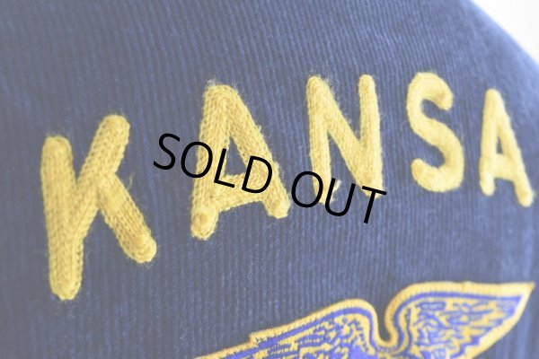 画像15: 1990s FFA コーデュロイジャケット　 "KANSAS"　 表記36 