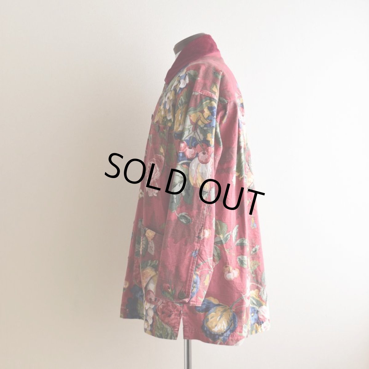 画像4: Smith&Hawken ボタニカル柄カバーオール　 "MADE IN USA"　 表記S  (4)