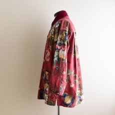 画像4: Smith&Hawken ボタニカル柄カバーオール　 "MADE IN USA"　 表記S  (4)