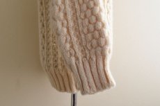 画像11: Quill Knit フィッシャーマンセーター　 "MADE IN IRELAND"　 表記44  (11)