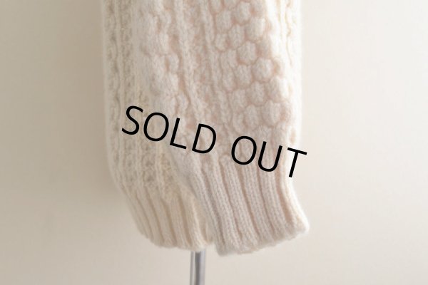 画像11: Quill Knit フィッシャーマンセーター　 "MADE IN IRELAND"　 表記44 