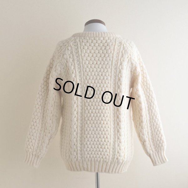 画像3: Quill Knit フィッシャーマンセーター　 "MADE IN IRELAND"　 表記44 