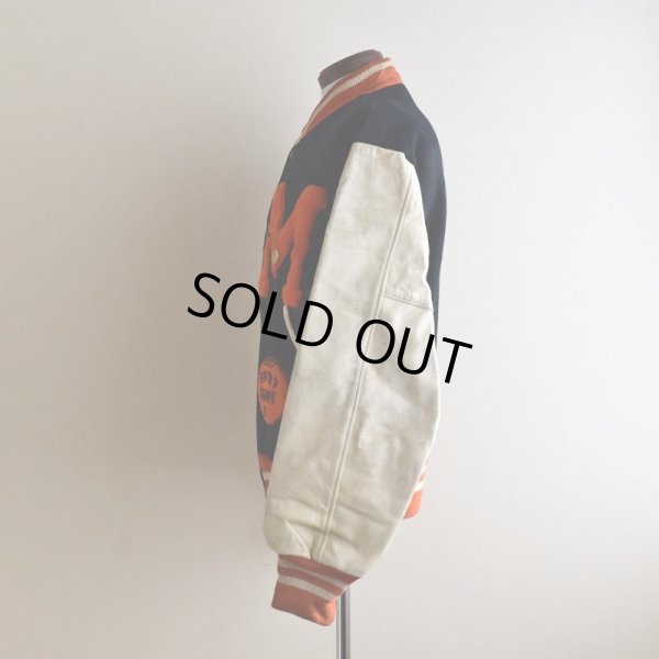 画像4: 1960s BAILEY AND HIMES 袖レザースタジャン　 表記44 