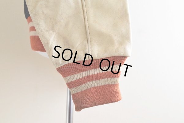 画像14: 1960s BAILEY AND HIMES 袖レザースタジャン　 表記44 