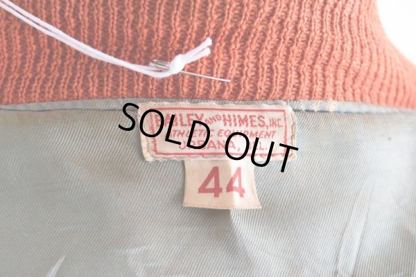 画像6: 1960s BAILEY AND HIMES 袖レザースタジャン　 表記44 