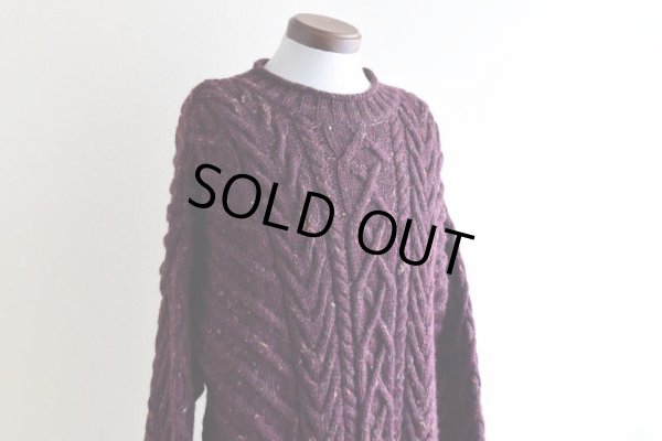 画像6: 1990s LANDS'END フィッシャーマンセーター　 "MADE IN ENGLAND"　 表記XL(WOMENS REGULAR) 