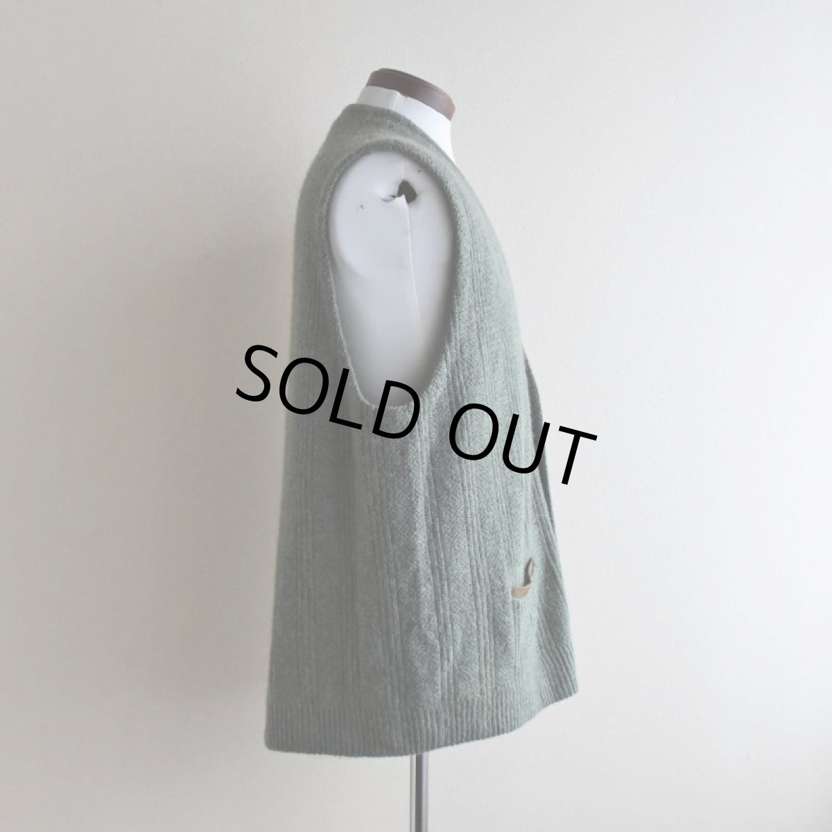 画像2: 1960s PURITAN ニットベスト　 "MADE IN USA"　 表記L  (2)