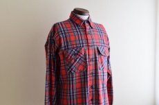 画像6: 1980s FIVEBROTHER ヘビーネルシャツ　  "MADE IN USA"　 表記L  (6)