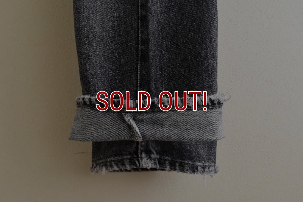 画像16: 1990s Levi's 619 ブラックデニム　  "MADE IN CANADA"　 表記W32 L32  (16)