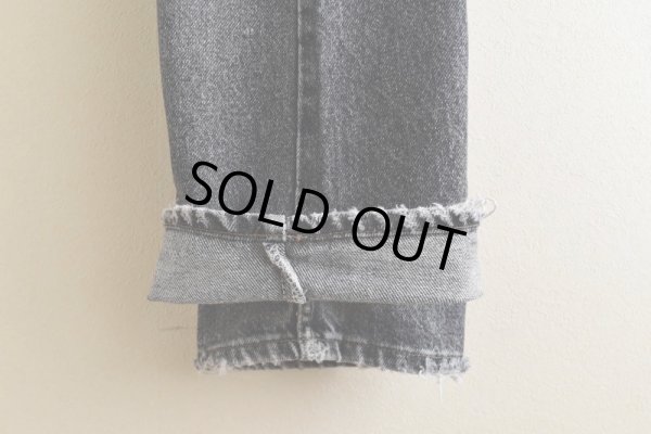 画像16: 1990s Levi's 619 ブラックデニム　  "MADE IN CANADA"　 表記W32 L32 