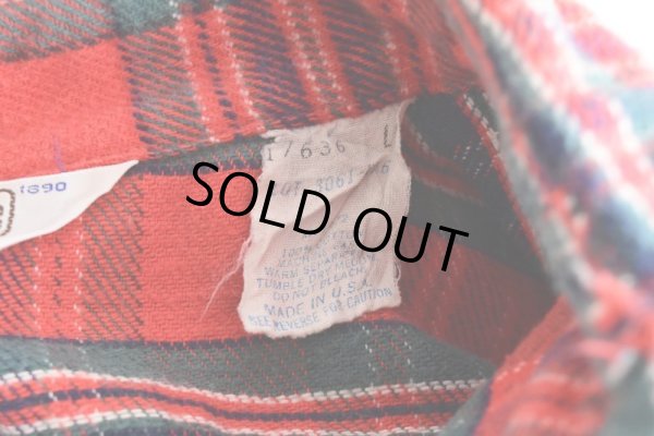 画像11: 1980s FIVEBROTHER ヘビーネルシャツ　  "MADE IN USA"　 表記L 