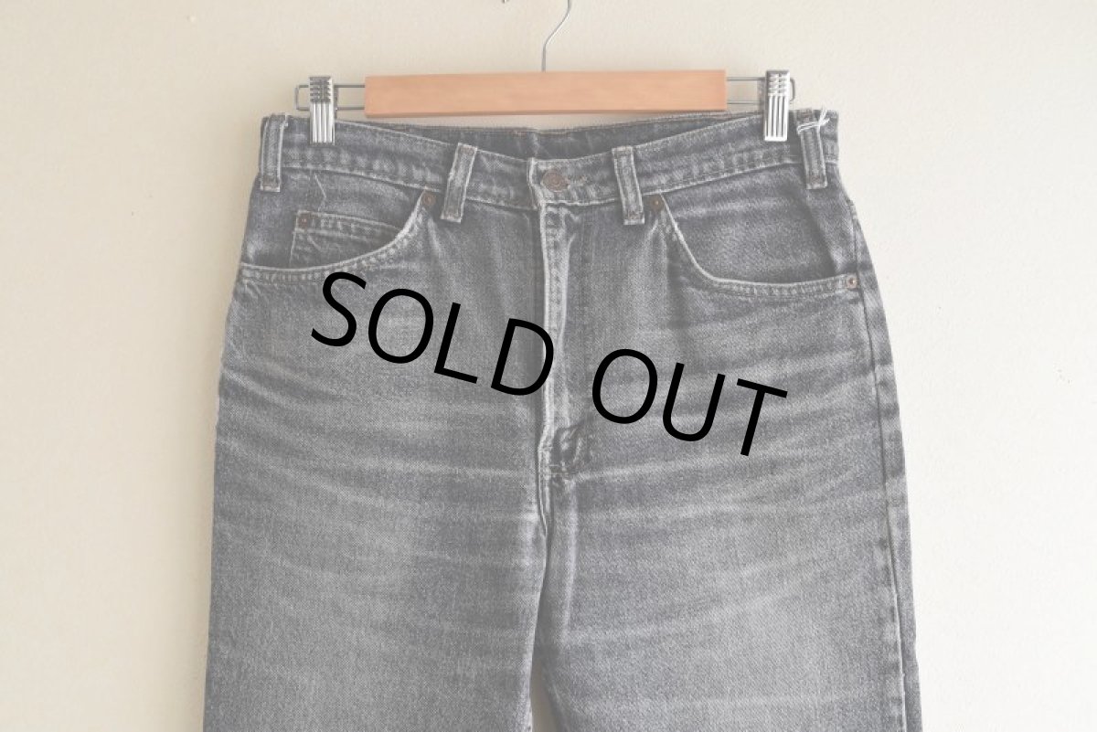 画像7: 1990s Levi's 619 ブラックデニム　  "MADE IN CANADA"　 表記W32 L32  (7)