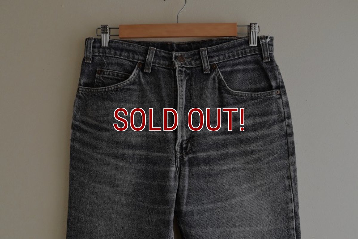 画像7: 1990s Levi's 619 ブラックデニム　  "MADE IN CANADA"　 表記W32 L32  (7)