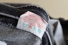 画像6: 1990s Levi's 619 ブラックデニム　  "MADE IN CANADA"　 表記W32 L32  (6)