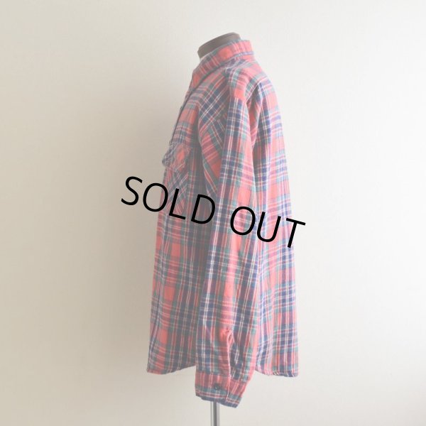 画像4: 1980s FIVEBROTHER ヘビーネルシャツ　  "MADE IN USA"　 表記L 