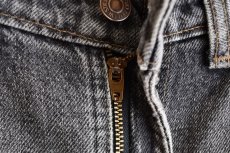 画像11: 1990s Levi's 619 ブラックデニム　  "MADE IN CANADA"　 表記W32 L32  (11)