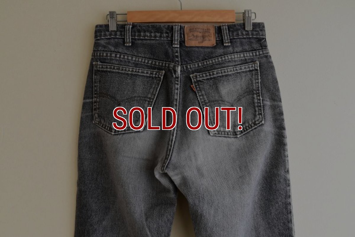 画像12: 1990s Levi's 619 ブラックデニム　  "MADE IN CANADA"　 表記W32 L32  (12)