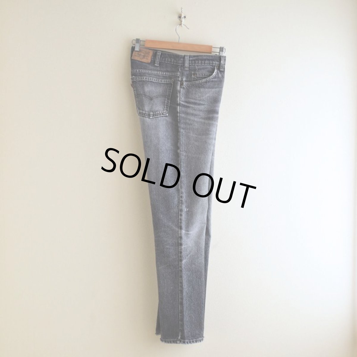 画像3: 1990s Levi's 619 ブラックデニム　  "MADE IN CANADA"　 表記W32 L32  (3)