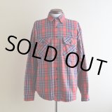 1980s FIVEBROTHER ヘビーネルシャツ　  "MADE IN USA"　 表記L 