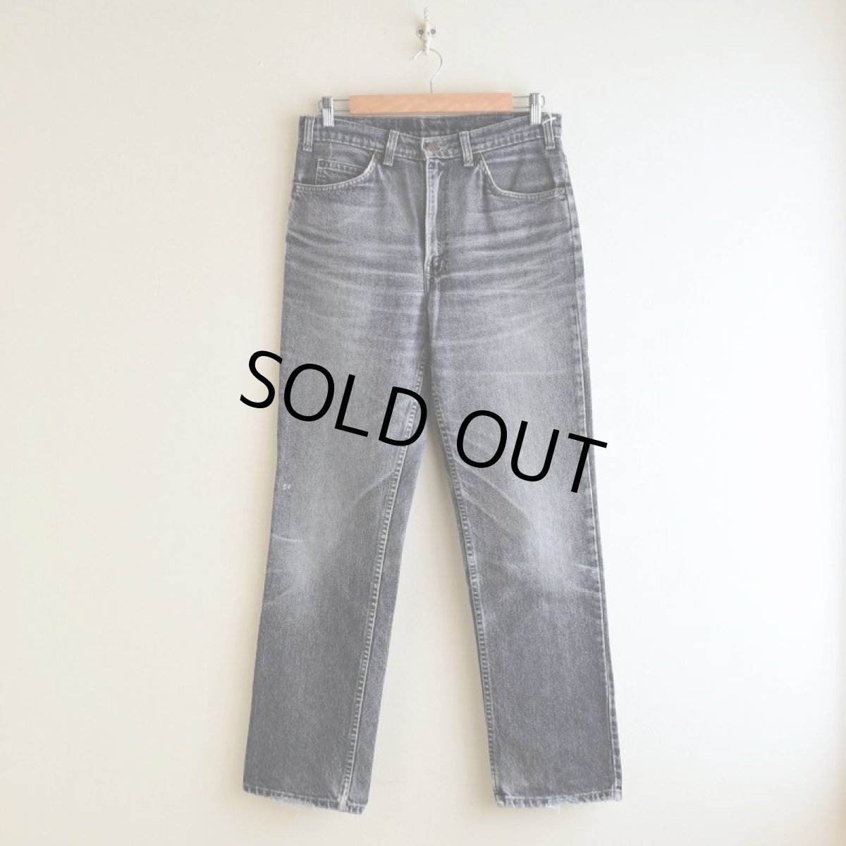 画像1: 1990s Levi's 619 ブラックデニム　  "MADE IN CANADA"　 表記W32 L32  (1)