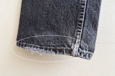 画像21: 1990s Levi's 619 ブラックデニム　  "MADE IN CANADA"　 表記W32 L32  (21)