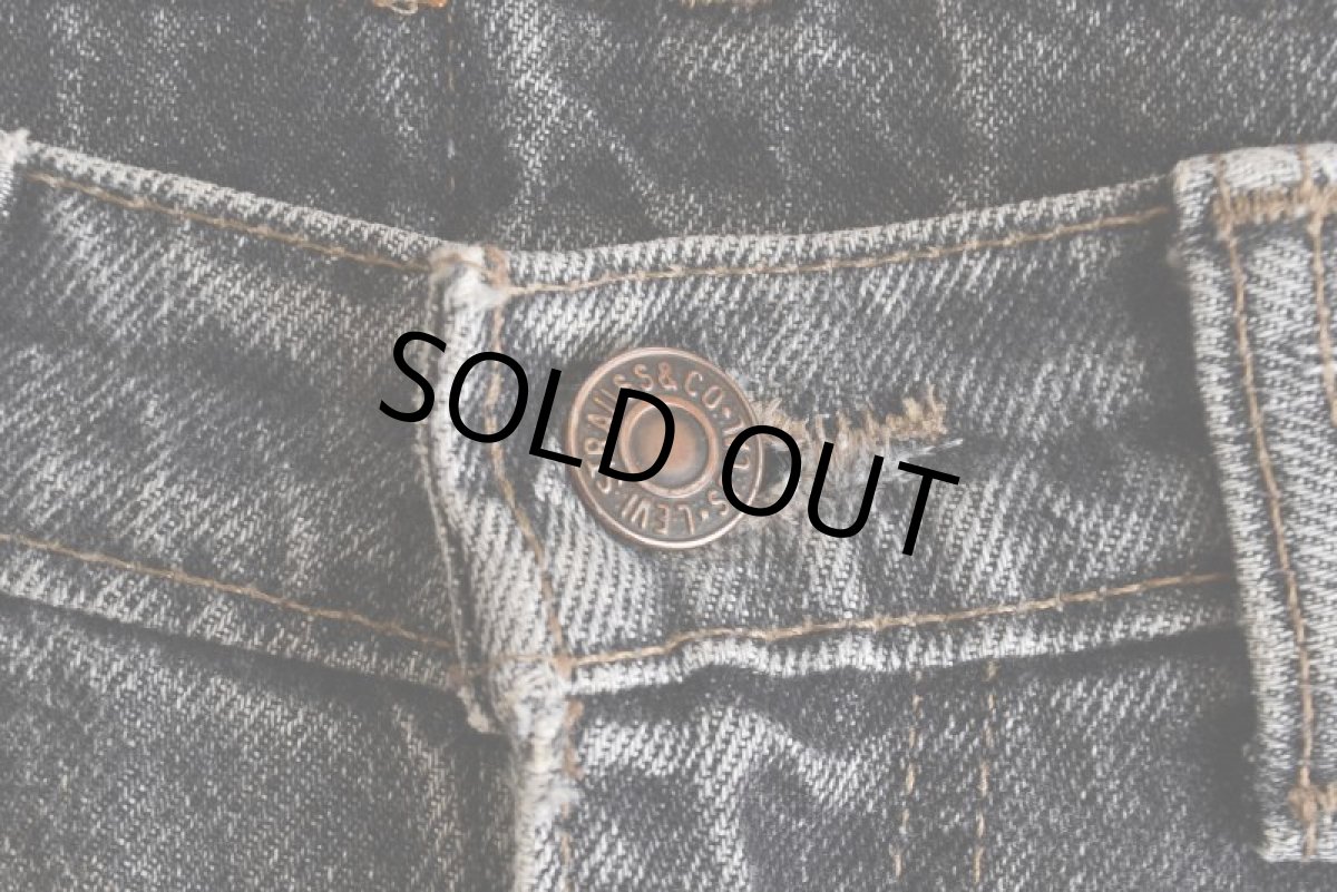 画像9: 1990s Levi's 619 ブラックデニム　  "MADE IN CANADA"　 表記W32 L32  (9)