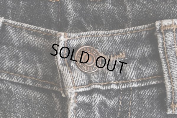 画像9: 1990s Levi's 619 ブラックデニム　  "MADE IN CANADA"　 表記W32 L32 