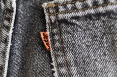 画像13: 1990s Levi's 619 ブラックデニム　  "MADE IN CANADA"　 表記W32 L32  (13)