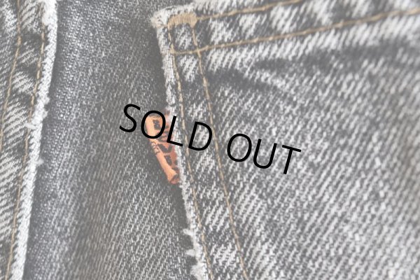 画像13: 1990s Levi's 619 ブラックデニム　  "MADE IN CANADA"　 表記W32 L32 