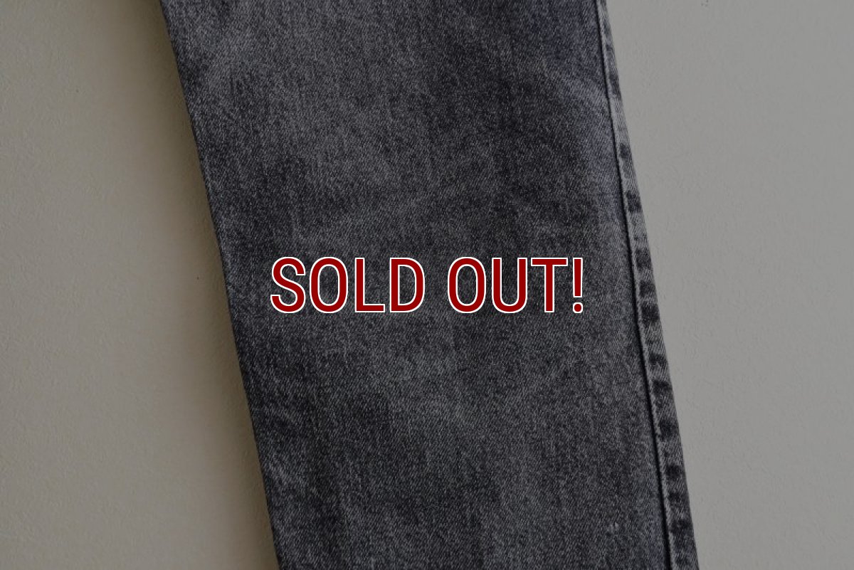 画像14: 1990s Levi's 619 ブラックデニム　  "MADE IN CANADA"　 表記W32 L32  (14)